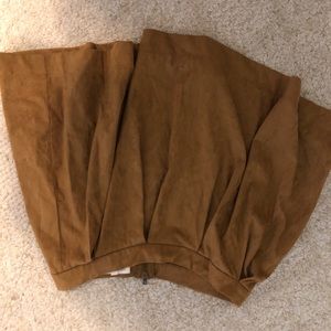 Brown skirt
